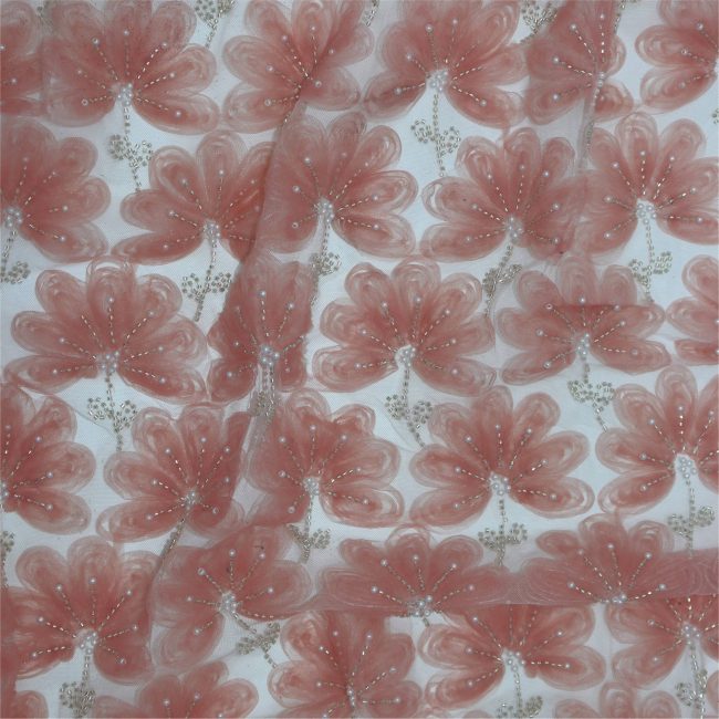 Elegant Floral Lace Fabric for Fashionable Dressmaking - Image 11