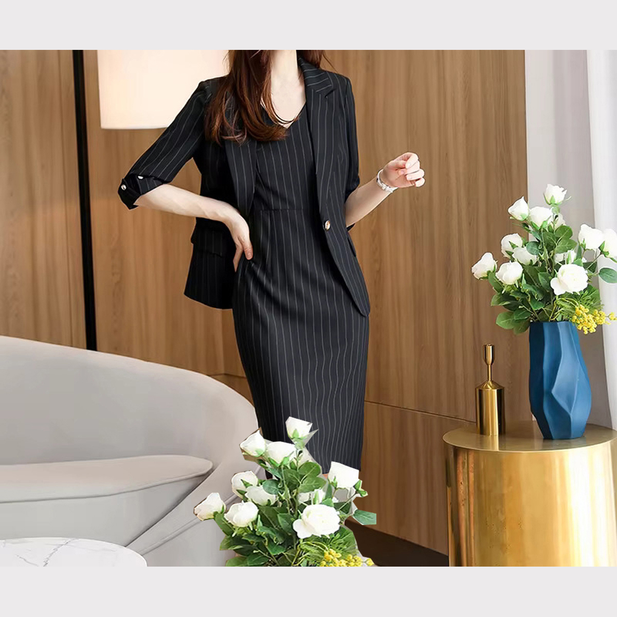 Rose Crepe: Elevating Professional Style with Effortless Elegance